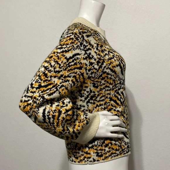 Rachel Comey x Target Animal Print Crewneck Pullover Sweater Size S - Picture 6 of 9